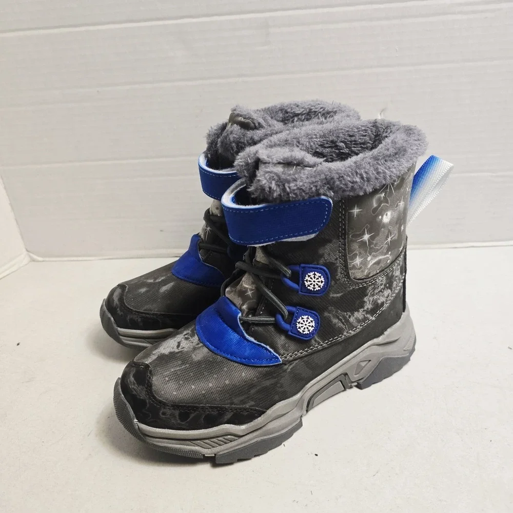 Kids Snow Boots Winter Warm Waterproof Non Slip Cold Weather EU 35 US size 3